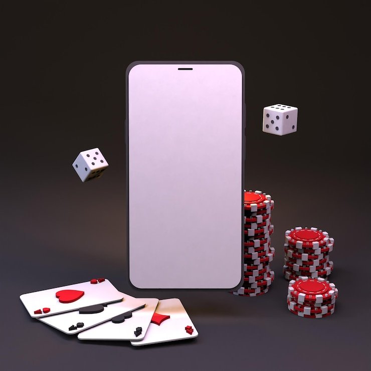 Blackjack table with professional dealer